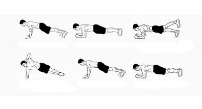Plank exercises for weight loss