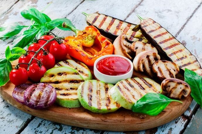 grilled vegetables for weight loss